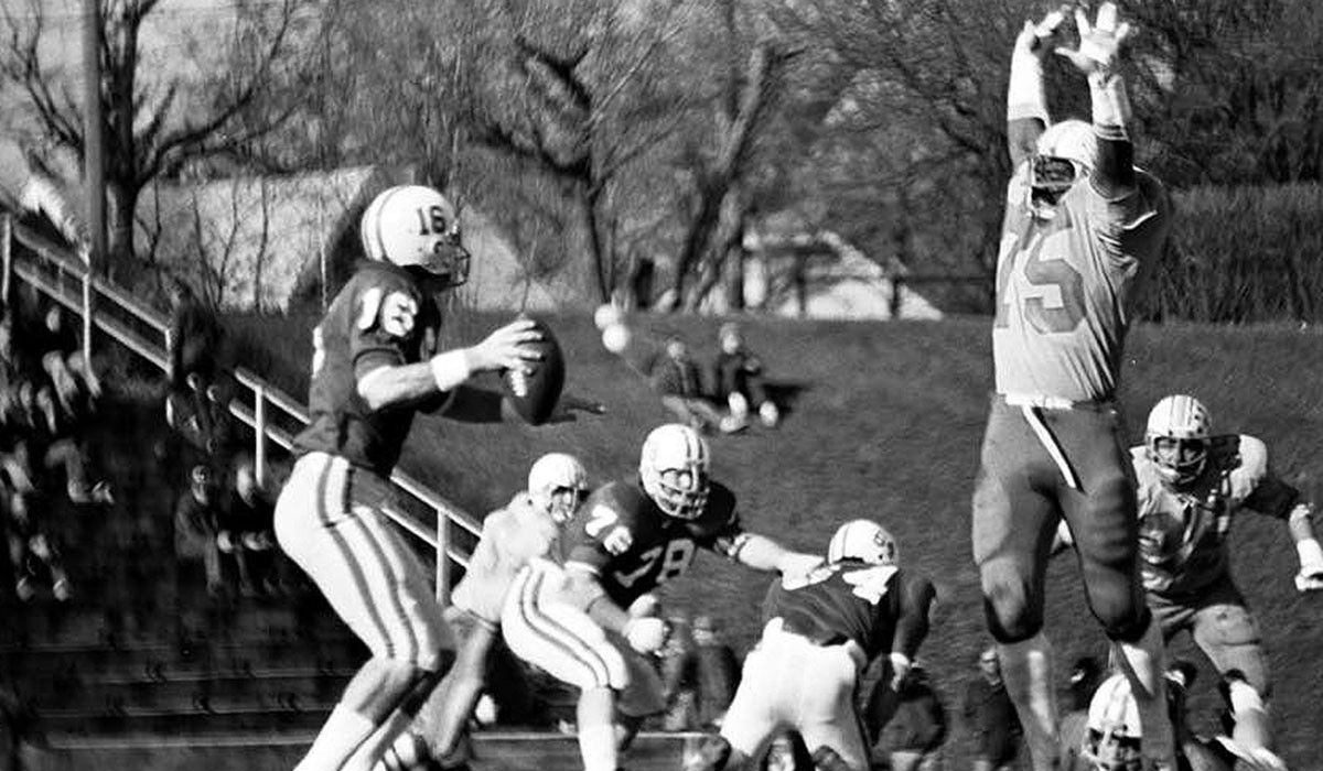 Wittenberg Football 1973 - Quarterback Lloyd Ball