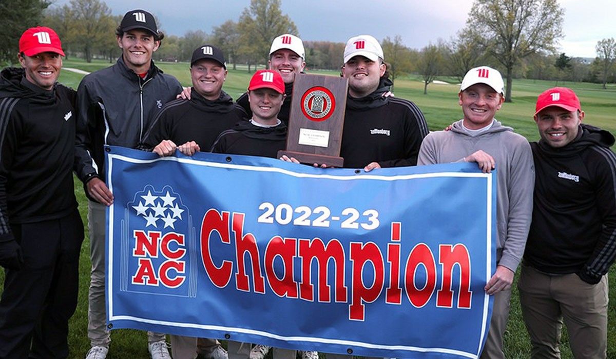 Wittenberg Men's Golf 2023 NCAC Champions