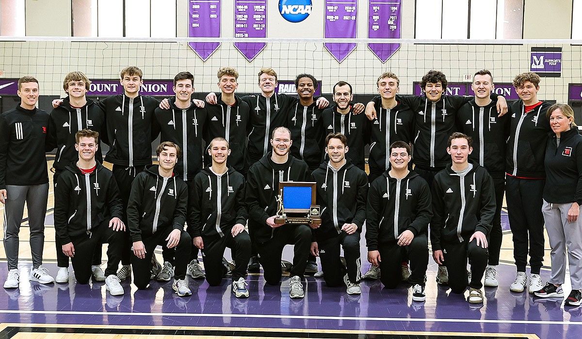 Wittenberg Men's Volleyball 2023 MCVL Champions