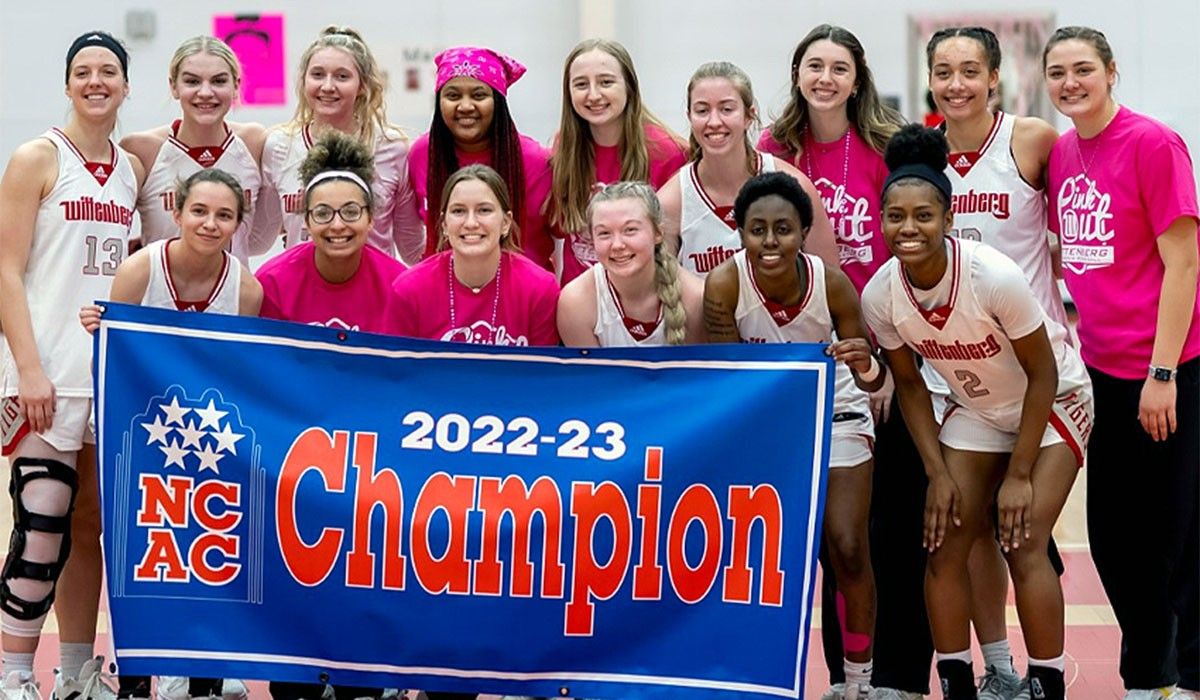 Wittenberg Women's Basketball NCAC Champions