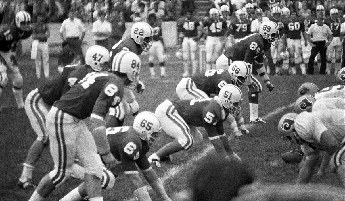 Wittenberg Football 1973 - Tiger Defense