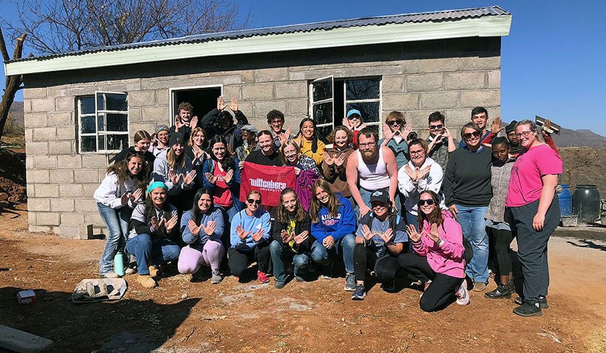Wittenberg Students Lesotho