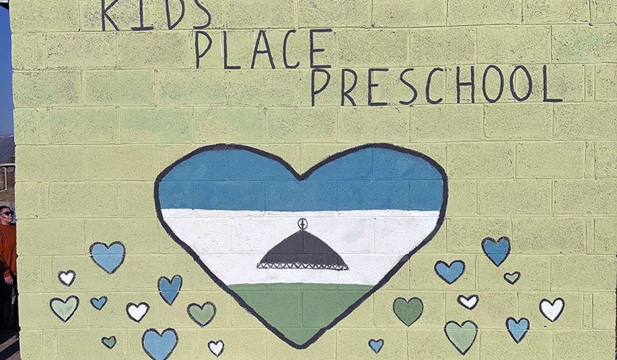 School Mural Lesotho
