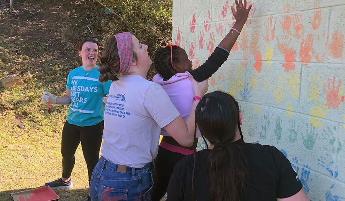 Wittenberg Students Lesotho