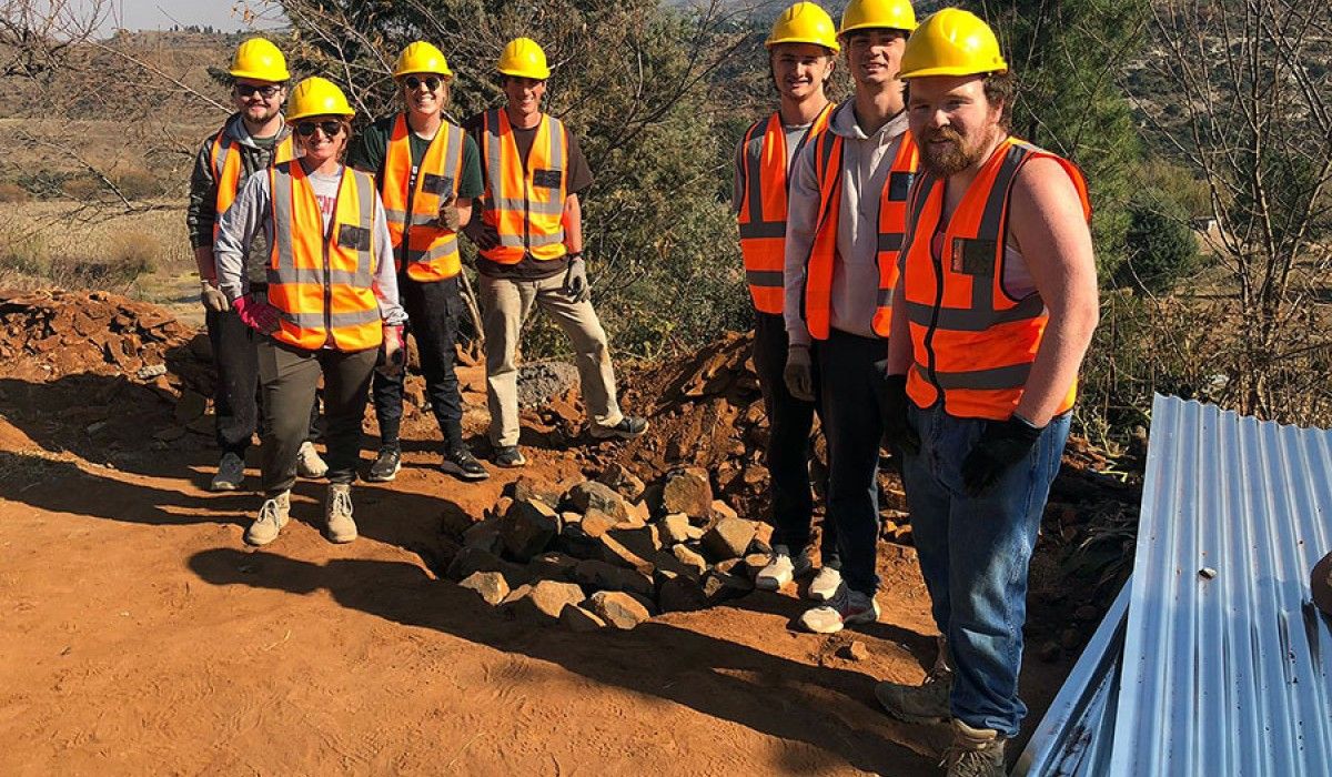 Wittenberg Students Lesotho