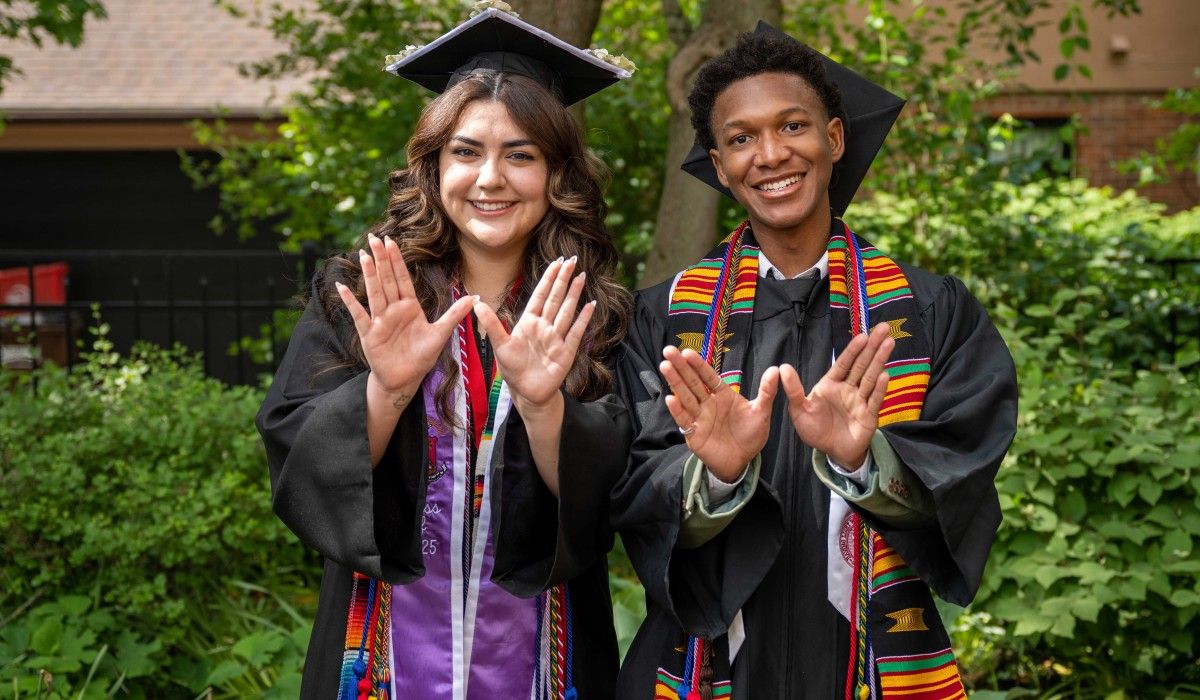 Flying the W-Commencement 2025