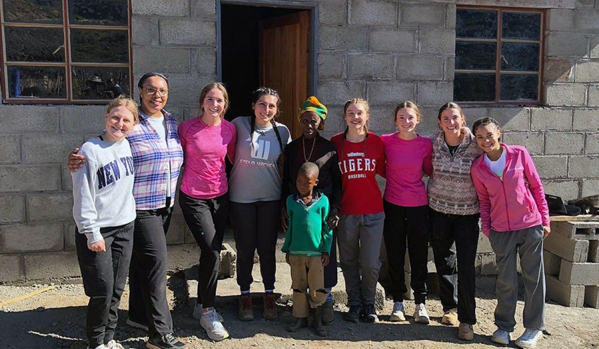 Wittenberg Students in Lesotho