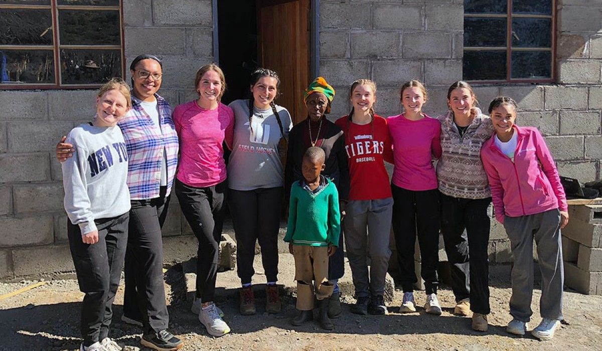 Wittenberg Students in Lesotho