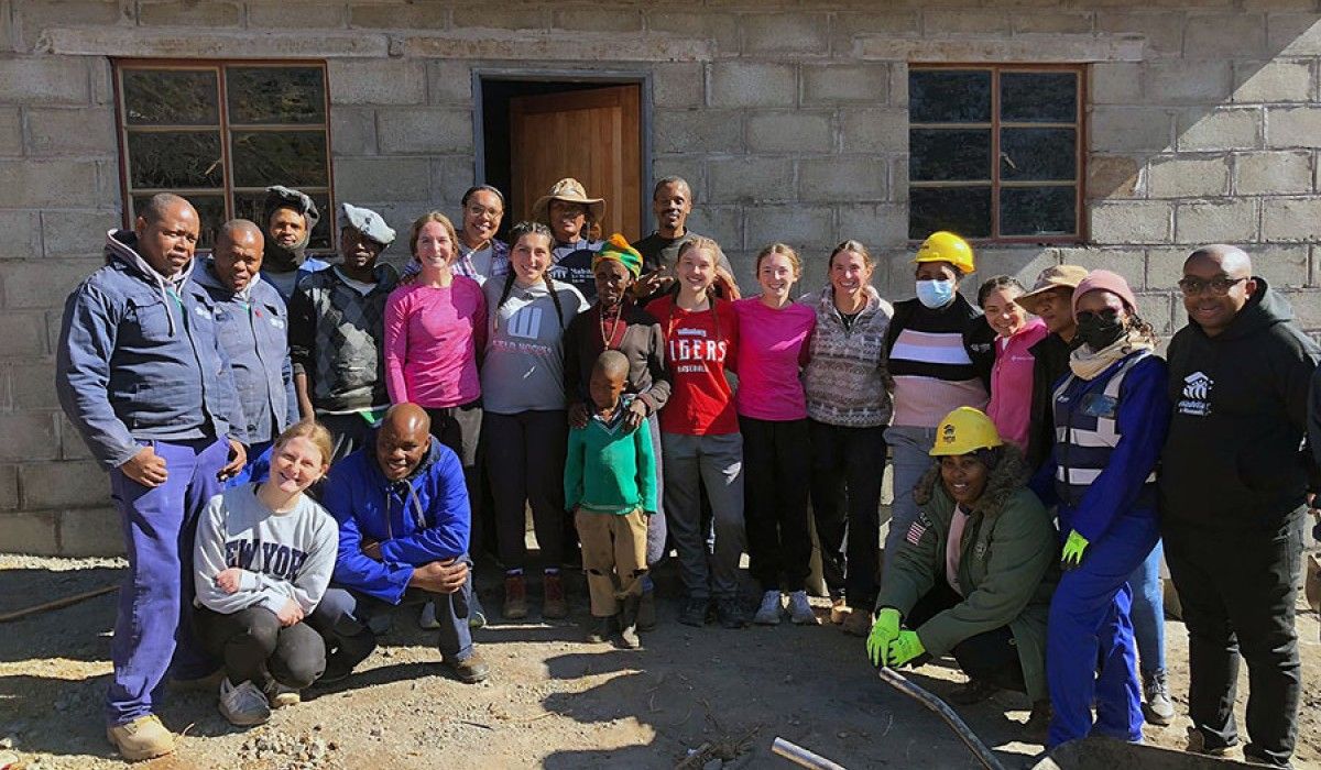 Wittenberg Students in Lesotho