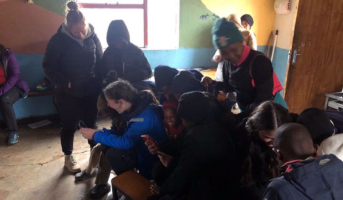Wittenberg Students in Lesotho
