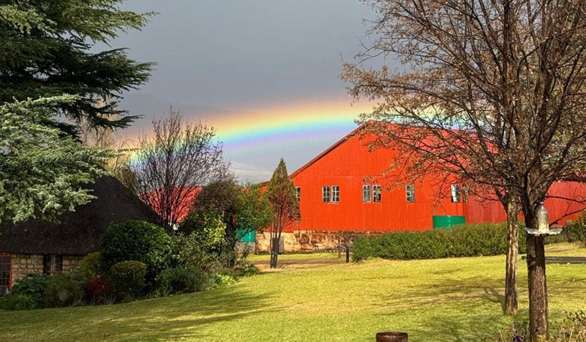 Rainbow in Lesotho