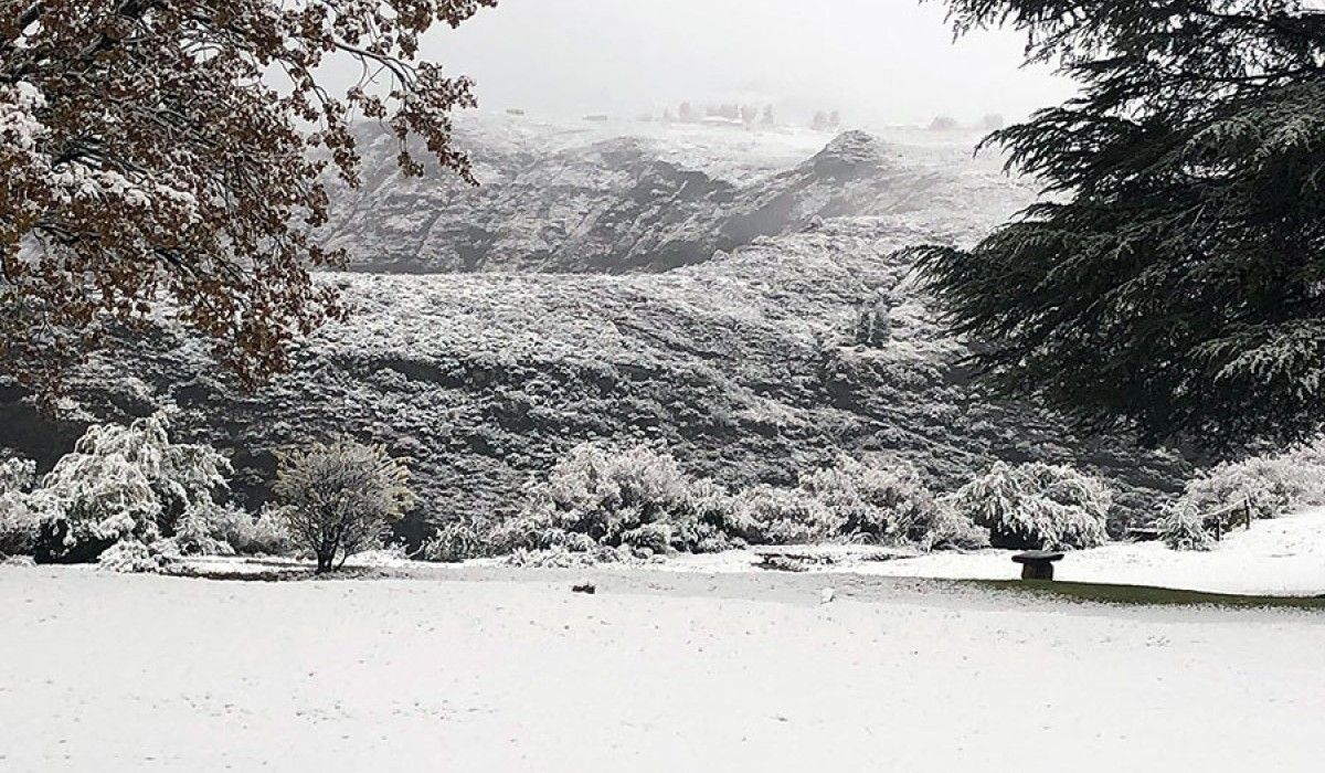 Snow in Lesotho