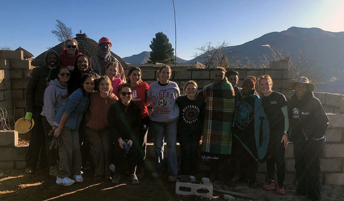 Wittenberg Students in Lesotho
