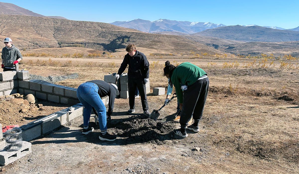 Wittenberg University Students Lesotho