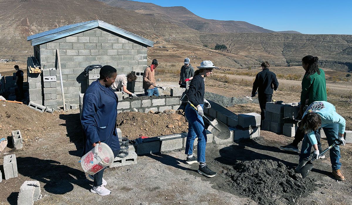Wittenberg University Students Lesotho