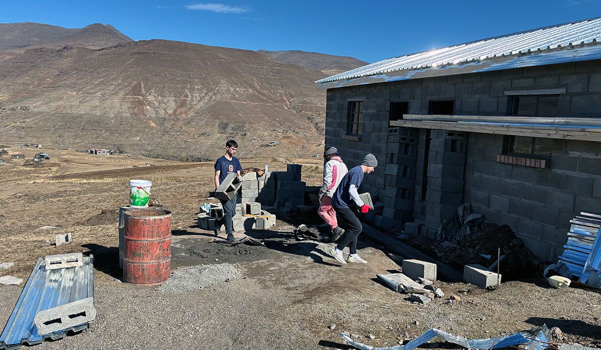 Wittenberg University Students Lesotho