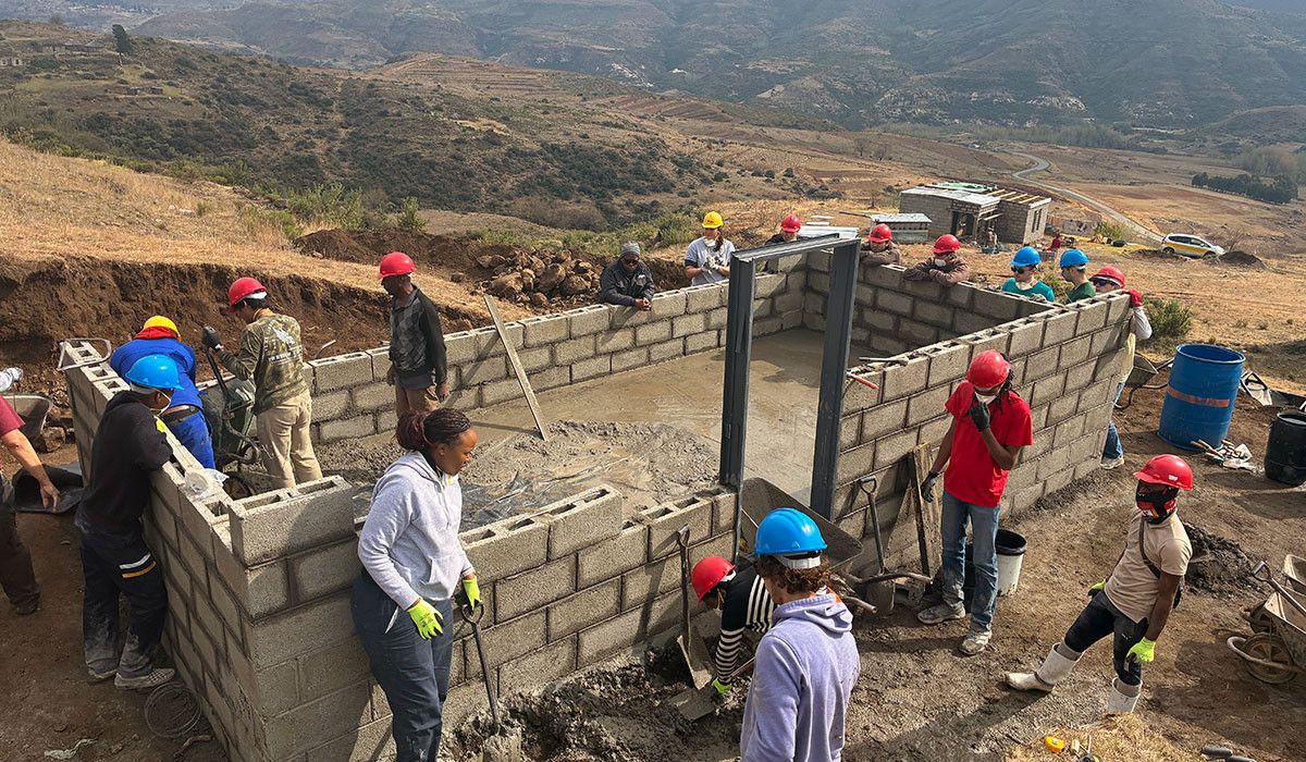 Wittenberg University Students Lesotho