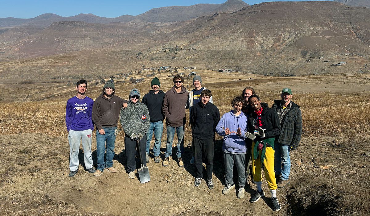 Wittenberg University Students Lesotho