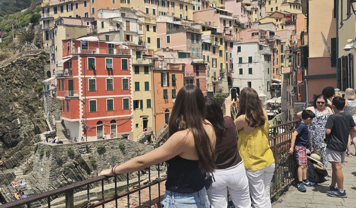 Karley Moore '27 in Italy