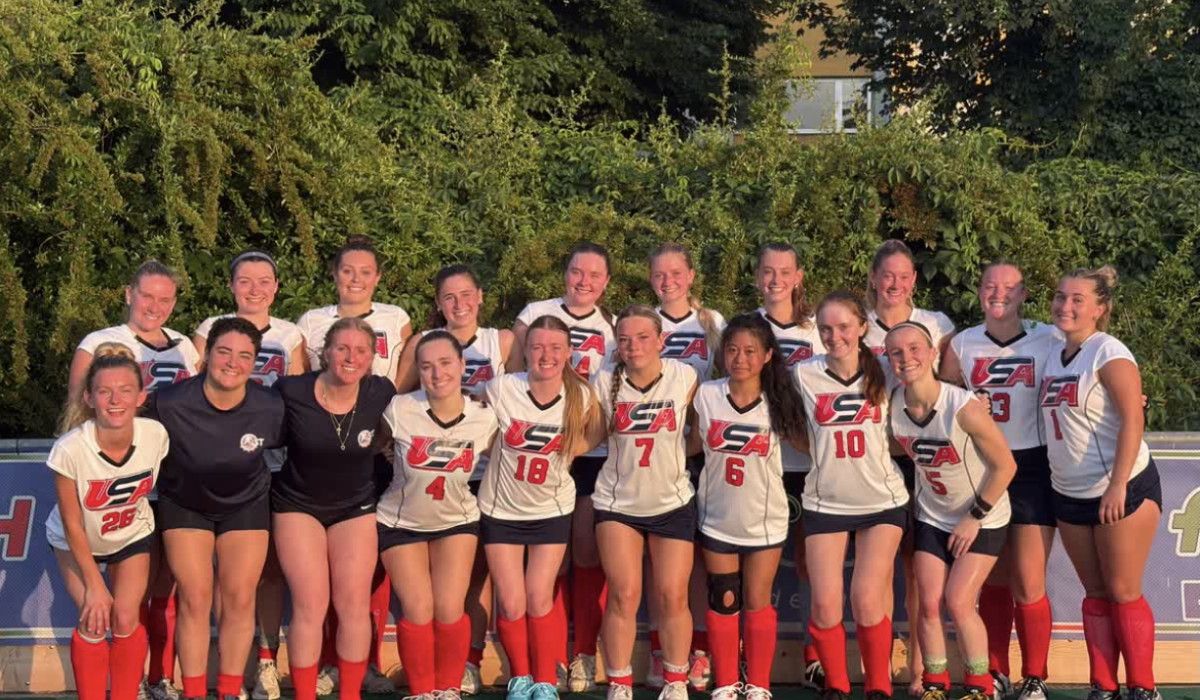 Field Hockey Player Devyn Groves Competes in Italy