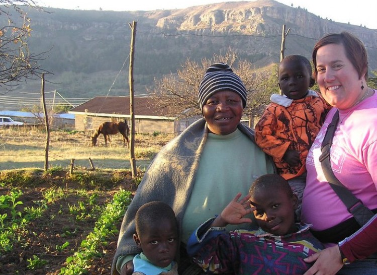 Coach J with Orphans
