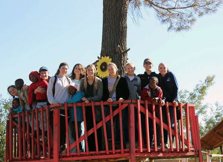 Students in Lesotho