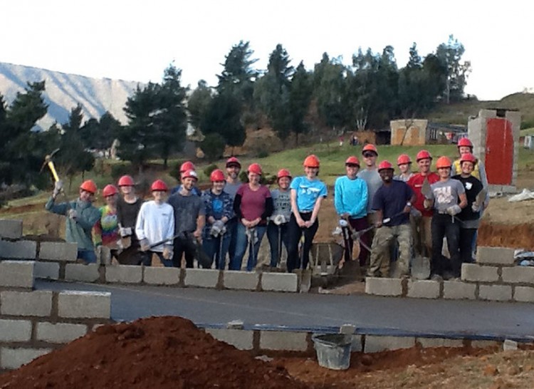 Group Photo in Lesotho