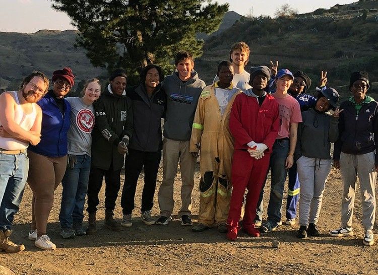 Wittenberg Students Lesotho
