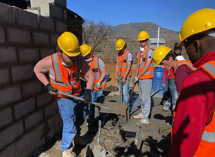 Wittenberg Students Lesotho