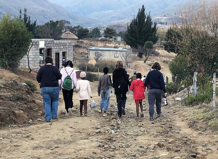 Wittenberg Students Lesotho