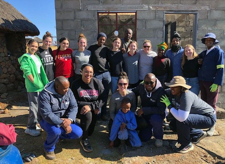Wittenberg Students in Lesotho