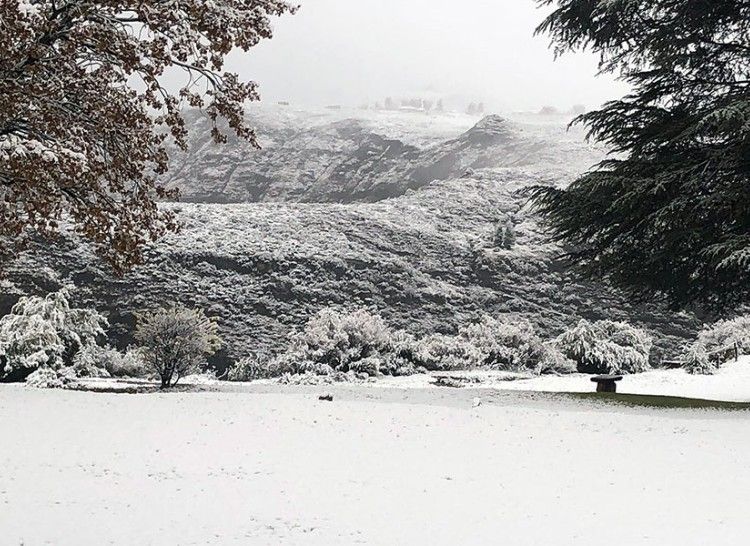 Snow in Lesotho