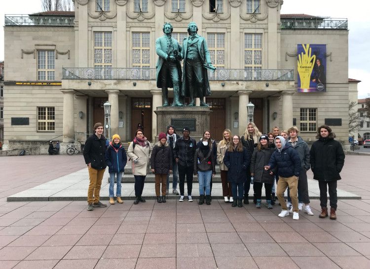 Wittenberg Students in Germany