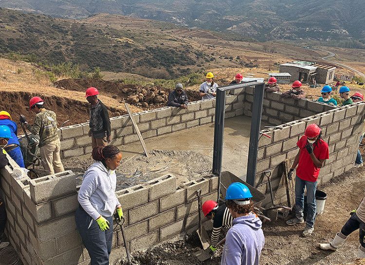 Wittenberg University Students Lesotho