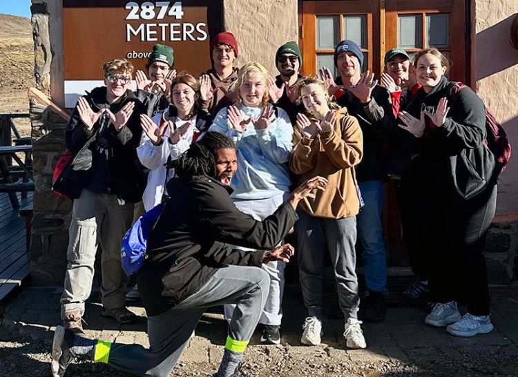 Wittenberg University Students Lesotho
